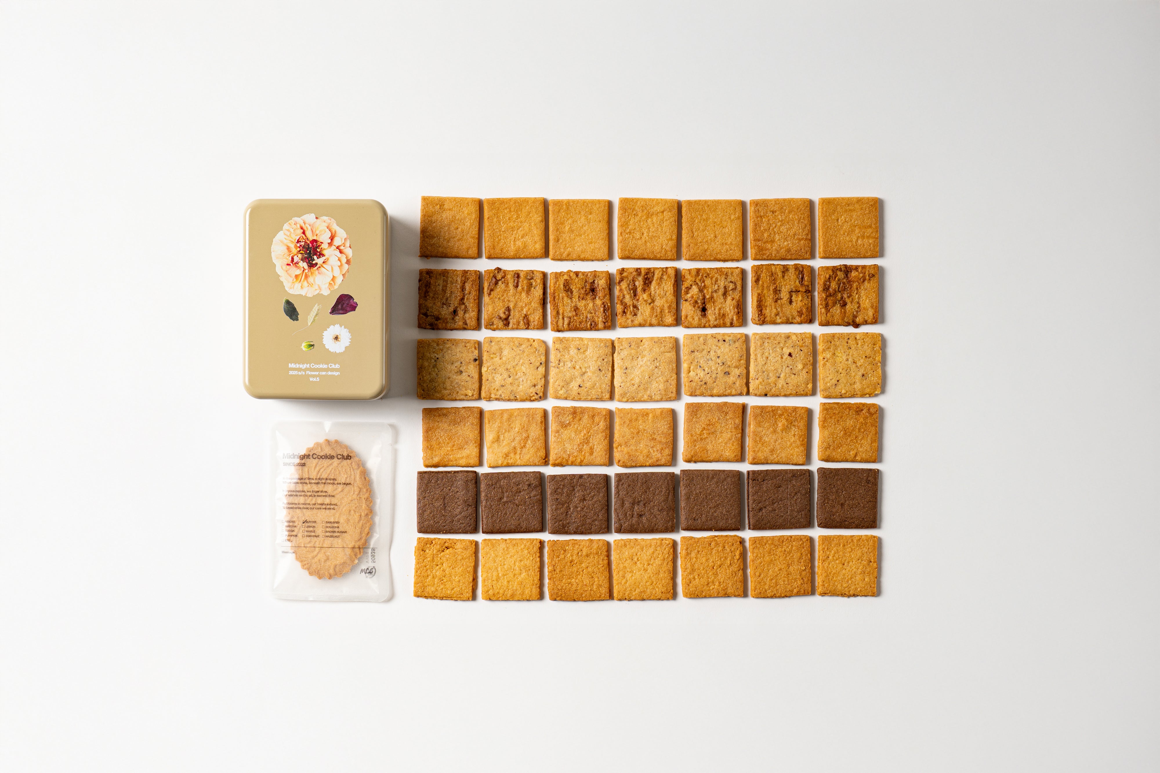邦楽 cookieleaf Flower Cookie Can【7/31発送】 – Midnight Cookie Club